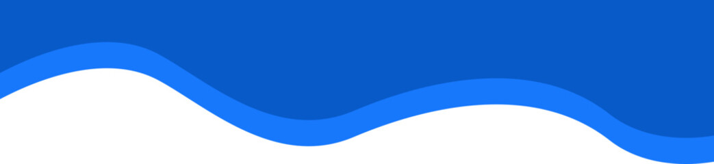 Header wave shape background  bottom for website design. Frame, divider headline template.