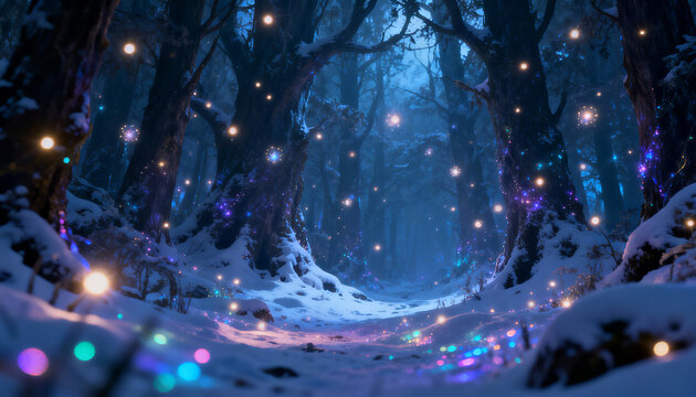 fantasy christmas decoration outdoor