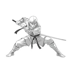 Ninja Illustration Very Cool