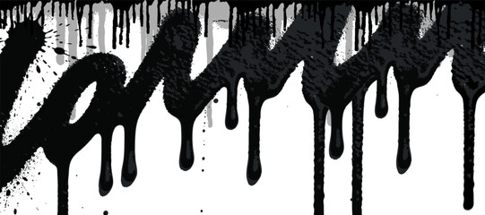 Graffiti background with scribbles. spray paint effect, splatters and tagging hand-drawn style. © Themeaseven