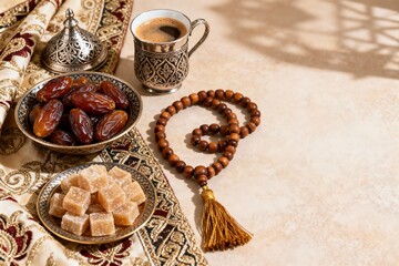 Ramadan Dessert and Sweets Illustration