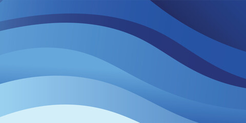 Abstract flowing blue layers create a dynamic and modern background design modern eps.10 vector