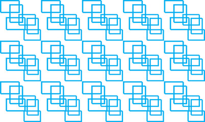 abstract blue background with squares, blue overlap square block patter repeat seamless pattern design for fabric printing or t-shirt screening paint, border frame 