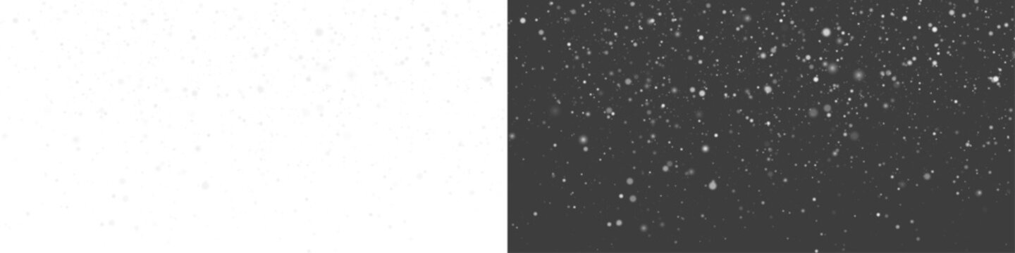 Snow snowfall snowflakes winter overlay transparent falling background PNG