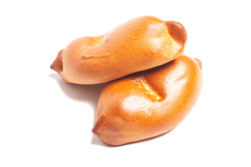 Delicious baked patties. Homemade baking