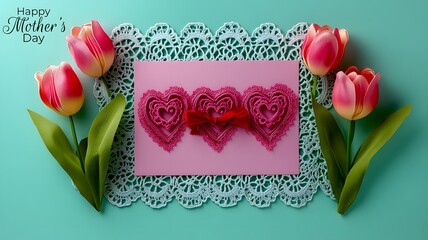 Simple and Elegant Mother’s Day Background