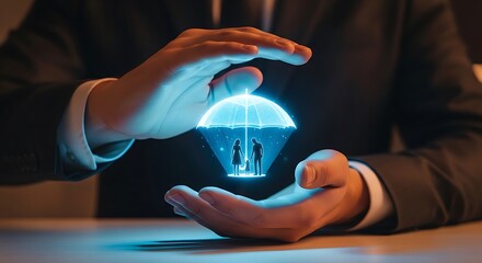 Businessman holding a laptop showing a global network connection on the screen, symbolizing digital communication and technology concepts