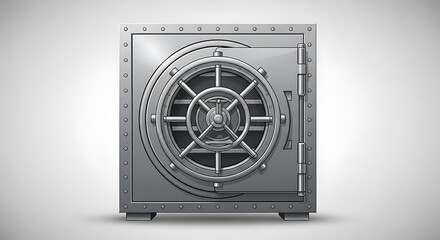 Steel Vault Door - Security and Protection for Valuables.