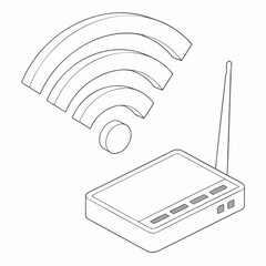 wireless router icon