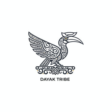 Dayak heritage defined by bold patterns and powerful tribal spirit.