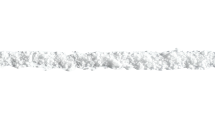 A straight, white line with a rough, uneven texture against a black background