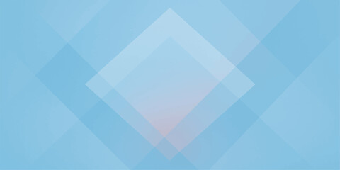 Fototapeta premium Abstract blue geometric background with triangles and gradient pattern