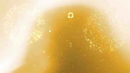 Happy New Year 2026 Fireworks Countdown Intro To Celebration Background
Animation of a golden happy new year countdown background from ten to zero with exploding fireworks and sparkling stars for an e
