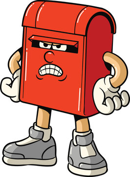 Cartoon Mailbox Illustration