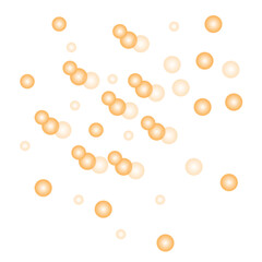Abstract Orange Bokeh Lights and Bubbles Background Orange and White Soft Gradient Dots Background