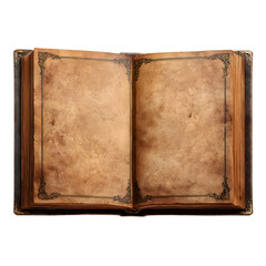 Elegant Photo Album with Embossed Frames Displaying Beautiful Memories