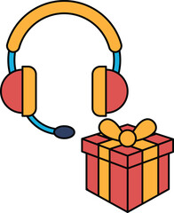 A white box with a black box on top of it