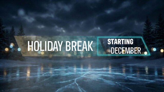 Futuristic Winter Broadcast Lower Thirds