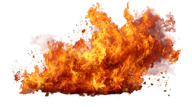 Top View Rire Png Orange Fire