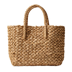 Elegant Natural Raffia Tote Bag Rendered with Precision for Professionals