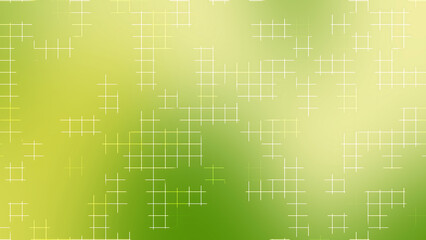 Lime Green Grid Line Abstract Background