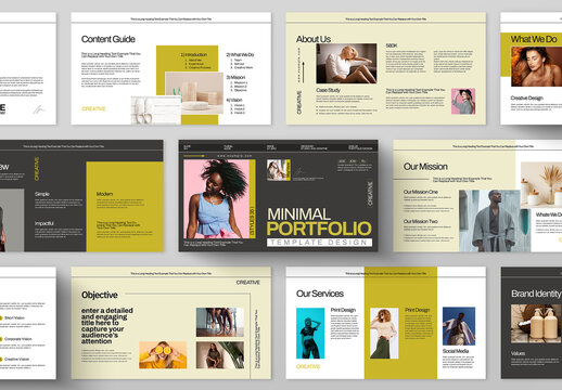 Minimal Creative Portfolio Magazine