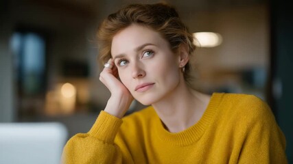 A freelancer in a cozy home office reacting to a meeting reminder on their productivity app while adjusting their workspace — independent workflow management, digital scheduling tools, and modern - Powered by Adobe