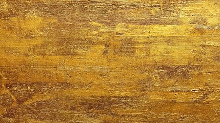 Textured shiny gold surface background with metallic paint effect