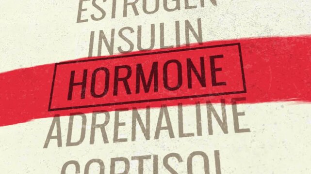 Hormone 3D Scrolling Title Animation