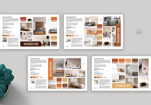 Interior Moodboard Design Template