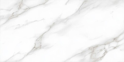 Obraz premium Elegant White and Gray Carrara Marble Surface with Seamless Pattern for Interior Design Decor Tiles