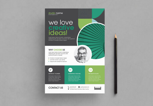 Corporate Flyer Design Layout