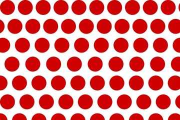 Red Polka dots background 