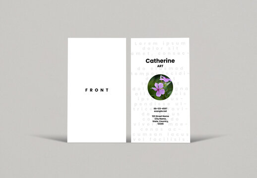 Business Card Mockup Layout