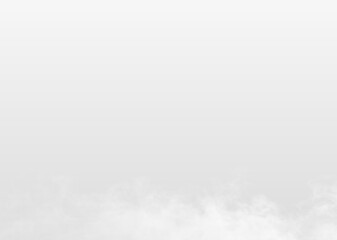 Gray smoke fog steam white airflow panorama isolated wide smooth texture.
