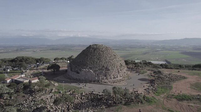 4K Drone View of Algeria&rsquo;s Ancient Pyramid Structures