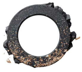 A round glitter luxury frame with a clean empty center showcases sparkling details and a metallic finish. This cut out element is ideal for artistic projects and can enhance designs