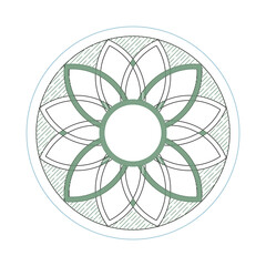 Fototapeta premium European Ornamental Pattern, Vintage Vector Design