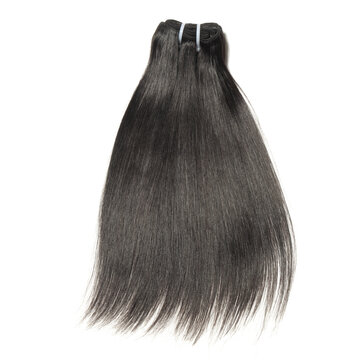 straight black human hair weaves bundle