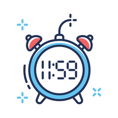 Fototapeta premium Take your hands on this amazing flat outline style icon of christmas bomb