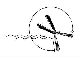 Garden Shears Icon Y_2411001
