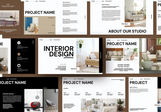 Modern Interior Design Presentation Template