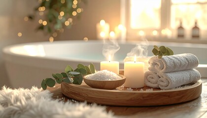 ボタニカルなアロマソルトとスパ