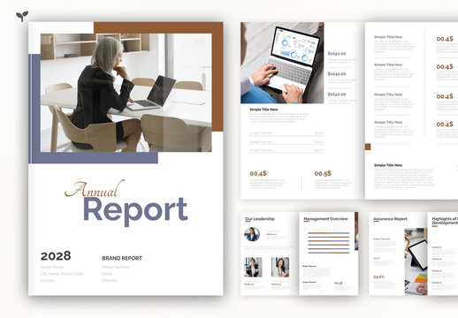 Annual Report Template 2028