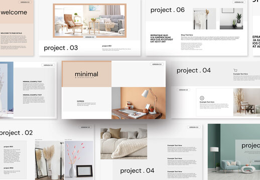 Minimal Interior Presentation Template