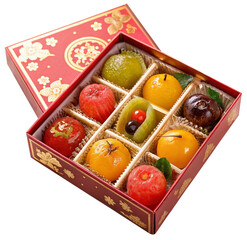 Auspicious New Year's Fruit Box