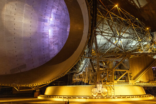Rad&ocirc;me monument in Pleumeur-Bodou, France