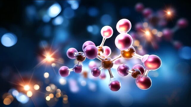 Abstract molecules representation, chemical structure visualization, scientific concept display, organic compound illustration, molecular bonding pattern, chemistry education graph