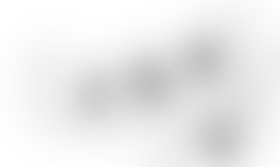 Abstract blurred image of two light gray objects on a white background