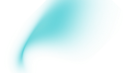 Abstract flowing teal and white gradient background